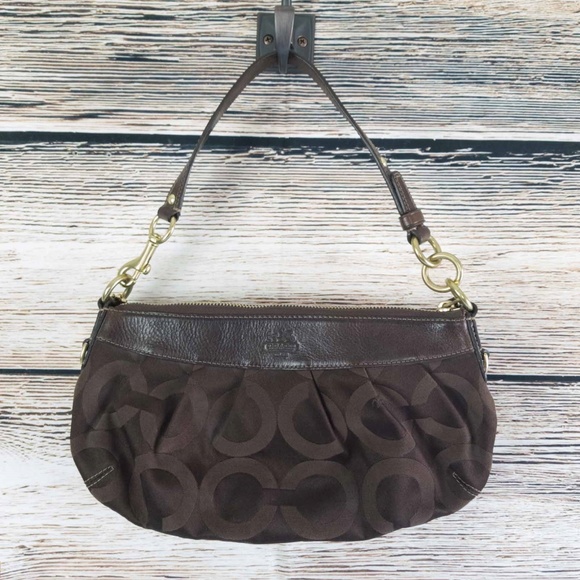 Coach Handbags - Coach Madison Op Art F0873-12950 Hobo Demi Bag